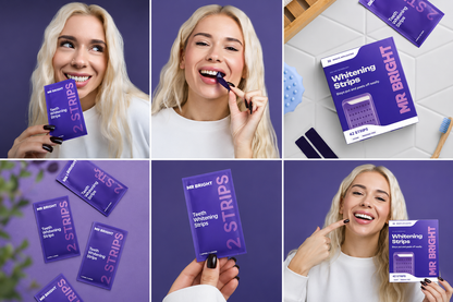 Mr. Bright Purple Whitening Strips
