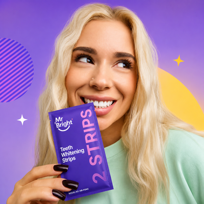 Mr. Bright Purple Whitening Strips