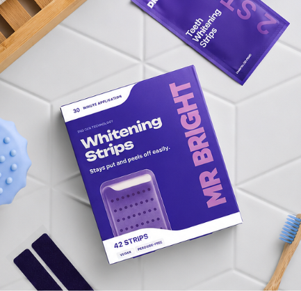 Mr. Bright Purple Whitening Strips